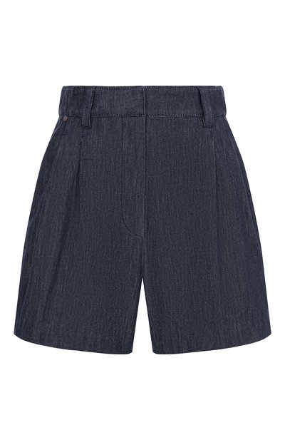 Женские хлопковые шорты BRUNELLO CUCINELLI, арт. MB125P5761