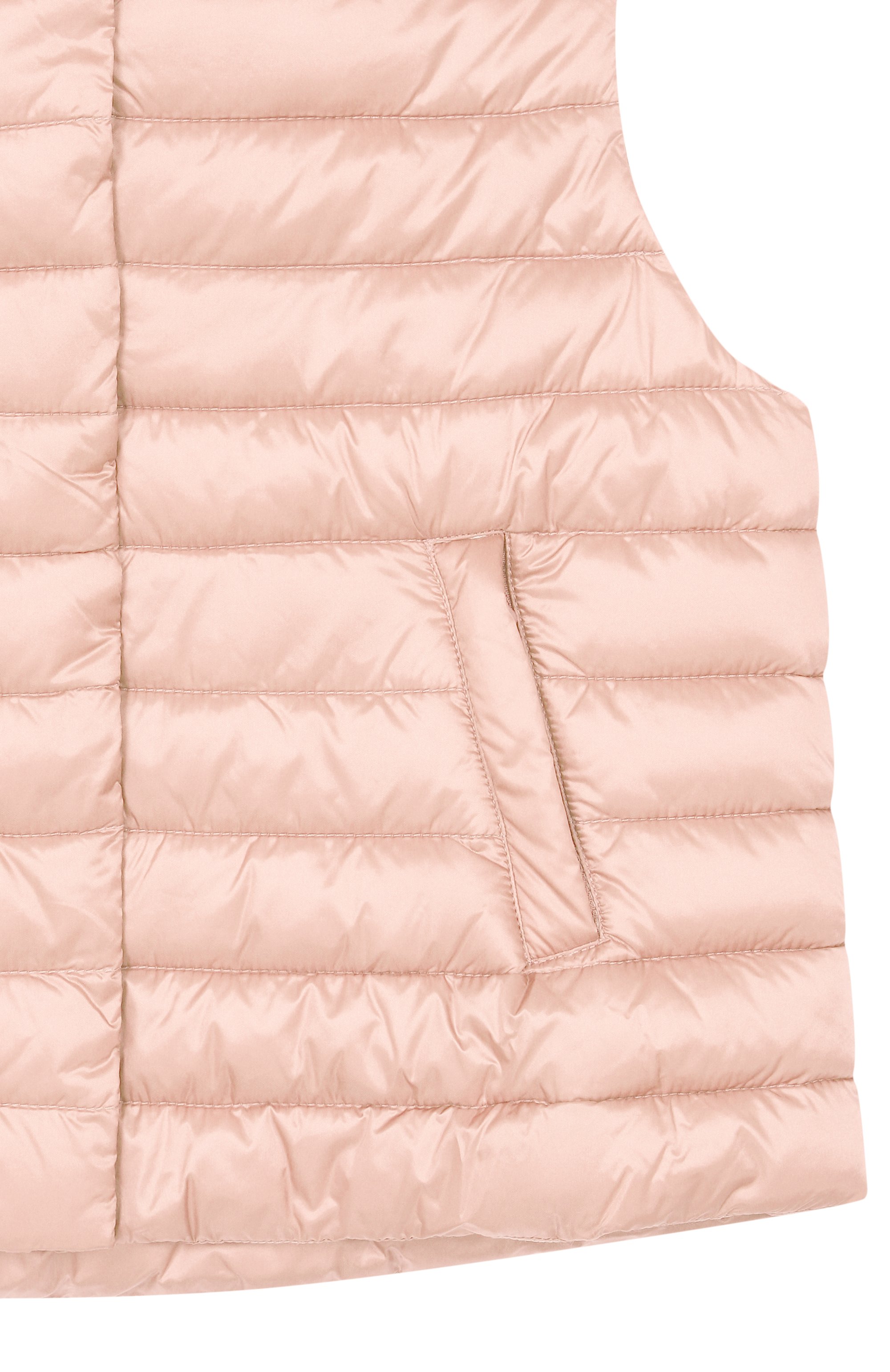 Утепленный жилет BOMBOOGIE светло-розового цвета по цене 16950 руб., арт. VG 8973/DLC6, фото 3 Утепленный жилет BOMBOOGIE, арт. VG 8973/DLC6, фото 3