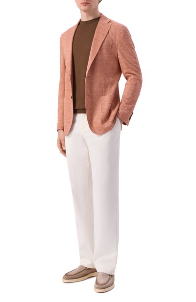 Пиджак изо льна и хлопка ANDREA CAMPAGNA, арт. BIELLA/MULTILIN0 17717, фото 2