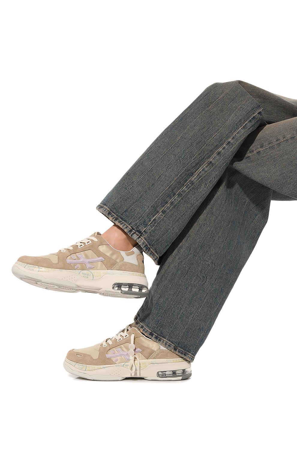 Комбинированные кроссовки drake-d PREMIATA, арт. DRAKED/VAR 368, фото 3