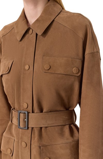 Замшевый жакет YVES SALOMON, арт. 24EYV21982AVXX/A2234, фото 5