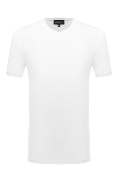 Мужская футболка из вискозы GIORGIO ARMANI, арт. 8NST53/SJP4Z