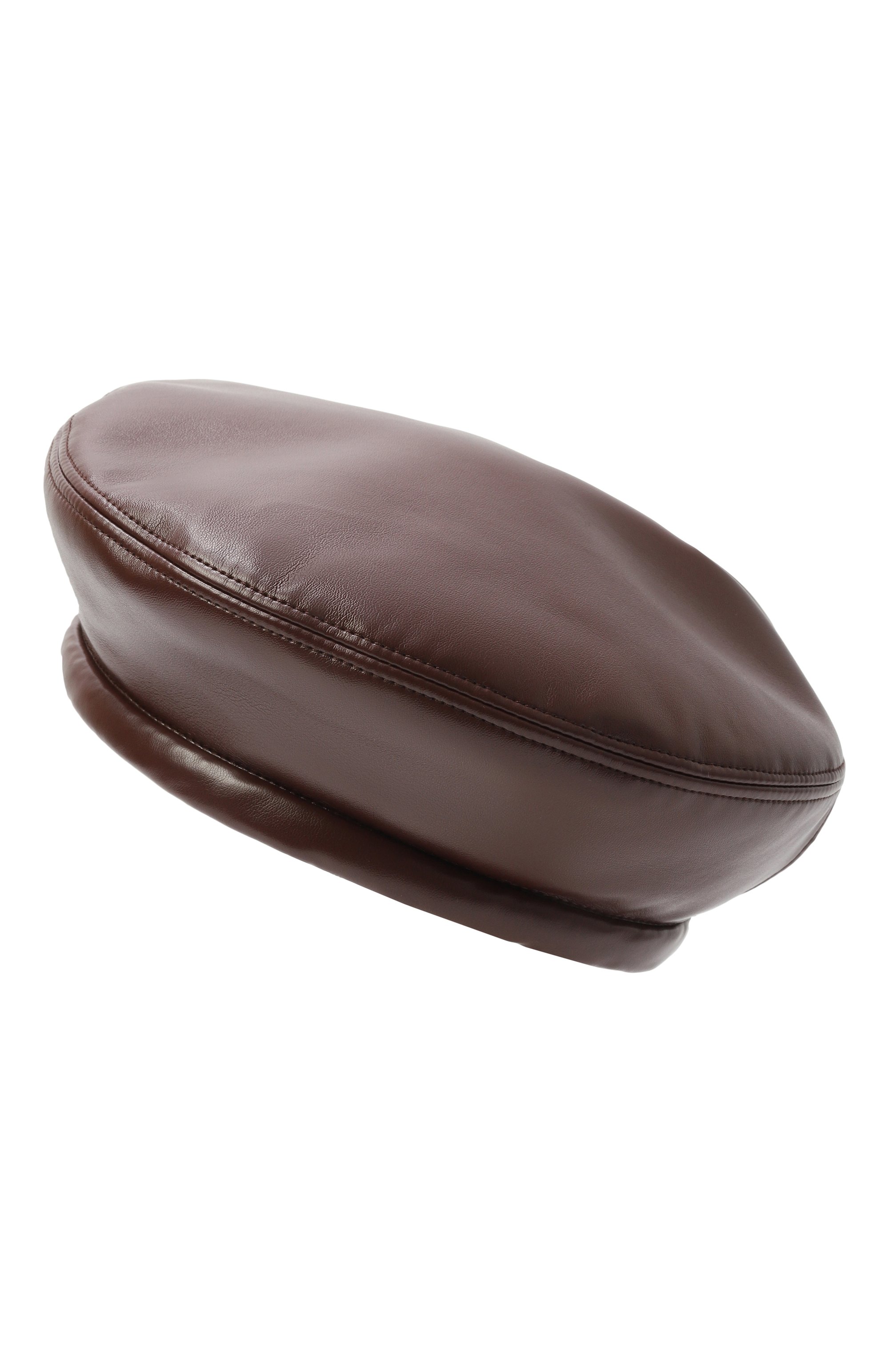 Берет ROWEN ROSE, арт. HAT_RR05_BR/EC0 LEATHER, фото 2