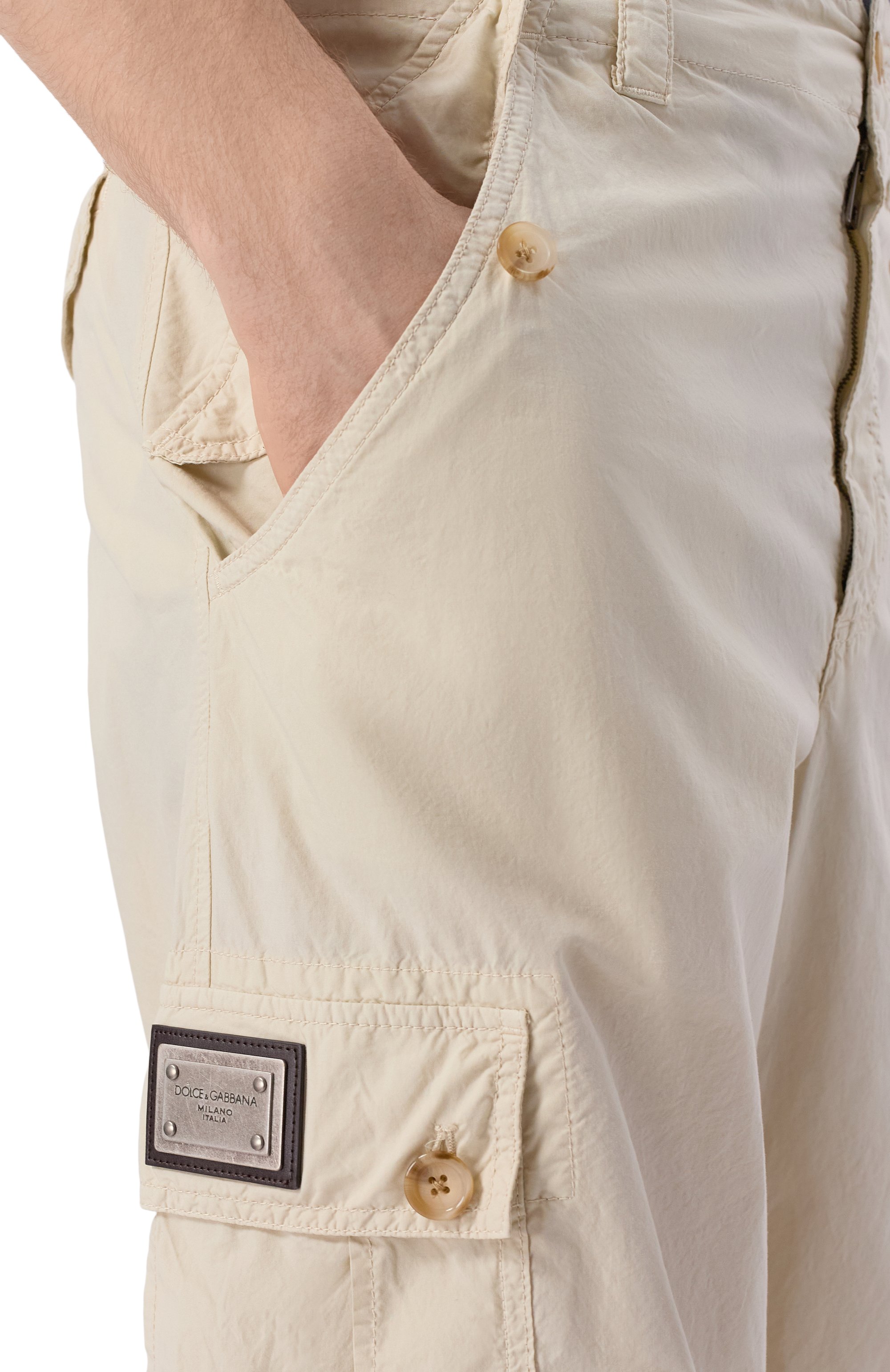 Хлопковые брюки-карго DOLCE & GABBANA, арт. GV30HT/G80W7, фото 5