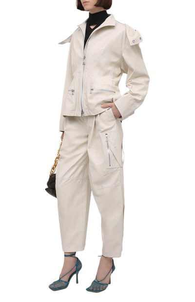 Кожаные брюки BOTTEGA VENETA, арт. 679848/V1CY0, фото 2