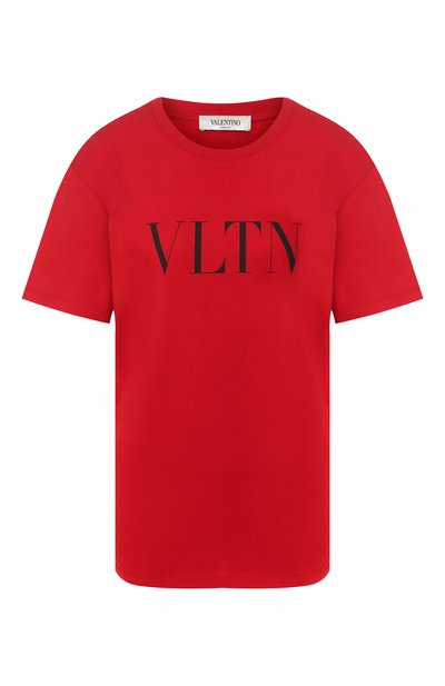 Женская хлопковая футболка VALENTINO, арт. SB3MG07D3V6