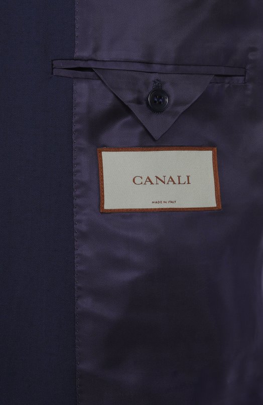 Шерстяной костюм Canali 11280/19 BF00084 Синий  11280/19 BF00084 Фото 10