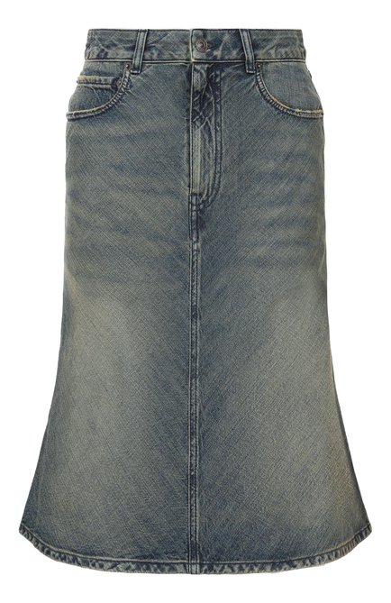 Женская джинсовая юбка BALENCIAGA, арт. 852330/TTW76