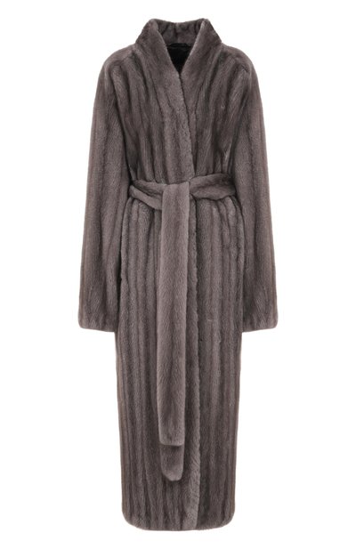 Женская шуба из норки MVST, арт. FBPL-Y621-1V