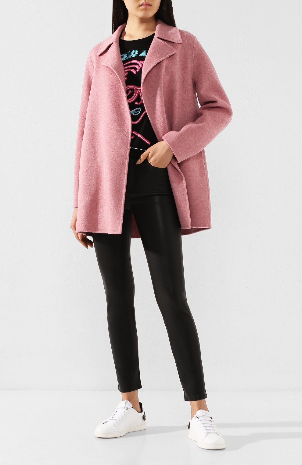 Пальто из смеси шерсти и кашемира THEORY, арт. J0701401, фото 2