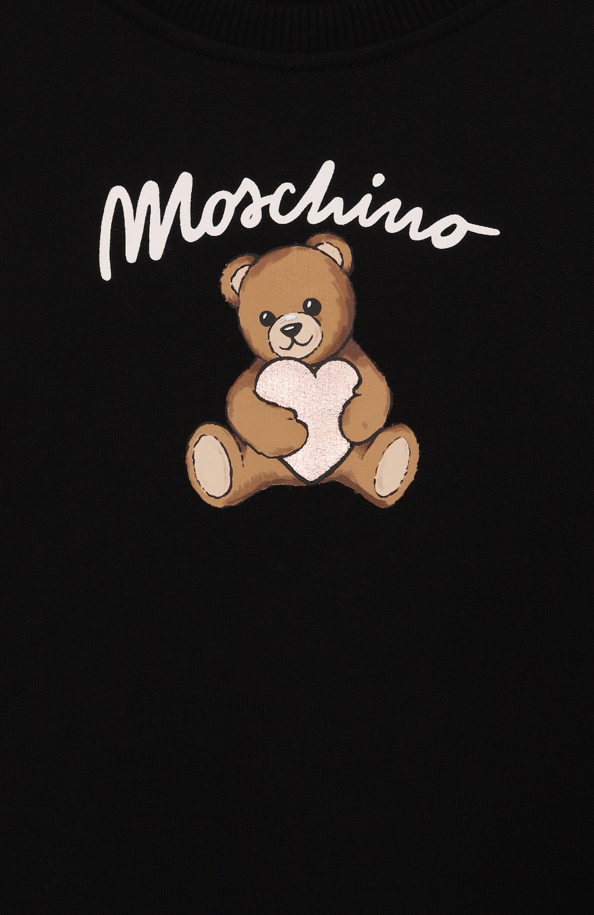 Хлопковое платье MOSCHINO, арт. HBV0FC/LCA40/4-8, фото 3