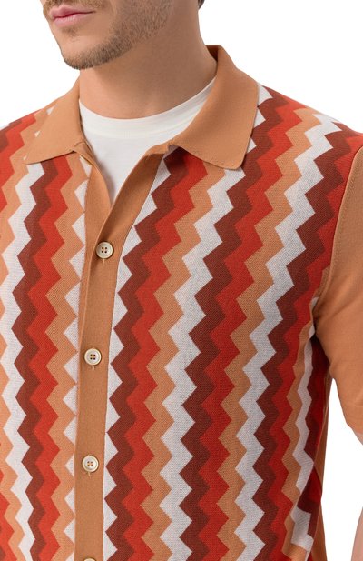 Хлопковая рубашка GRAN SASSO, арт. 43194/20747, фото 5