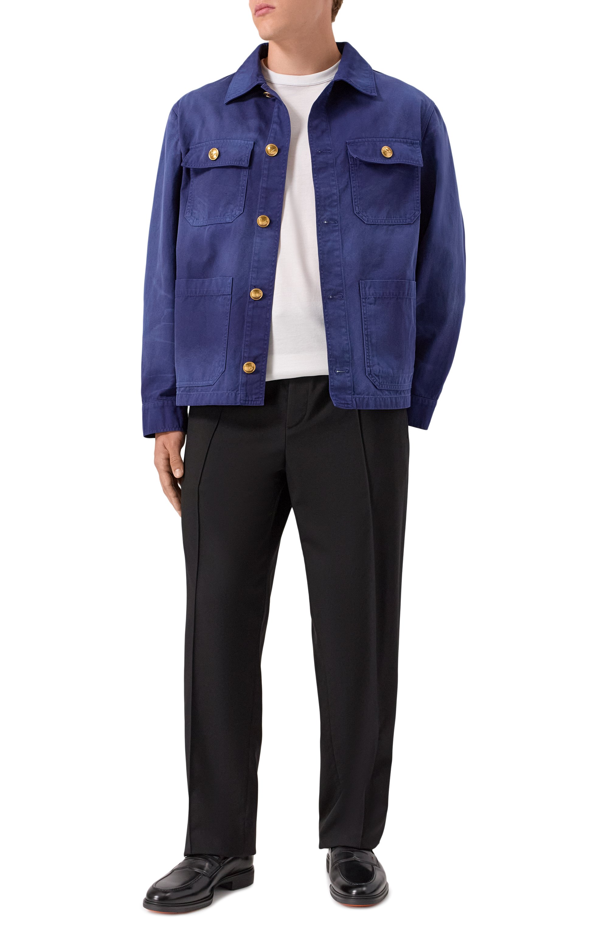 Шерстяные брюки VALENTINO, арт. 7V3RBN31/AV5, фото 2