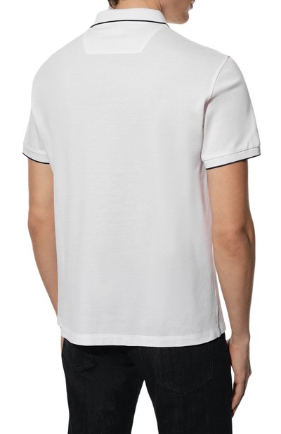 Хлопковое поло GIORGIO ARMANI, арт. 3KSF75/SJMZZ, фото 4