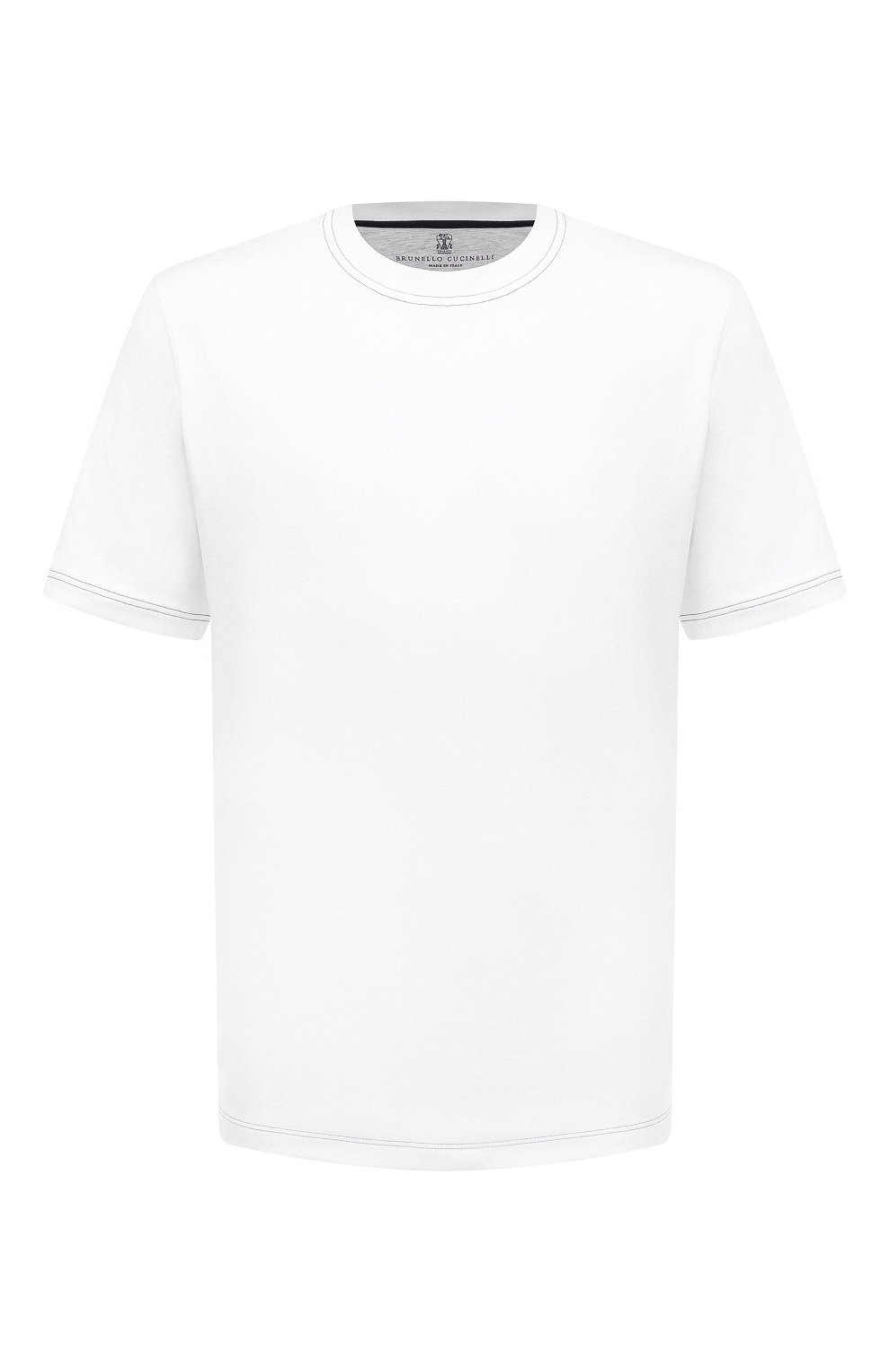 Хлопковая футболка BRUNELLO CUCINELLI, арт. ML8241336P, фото 1