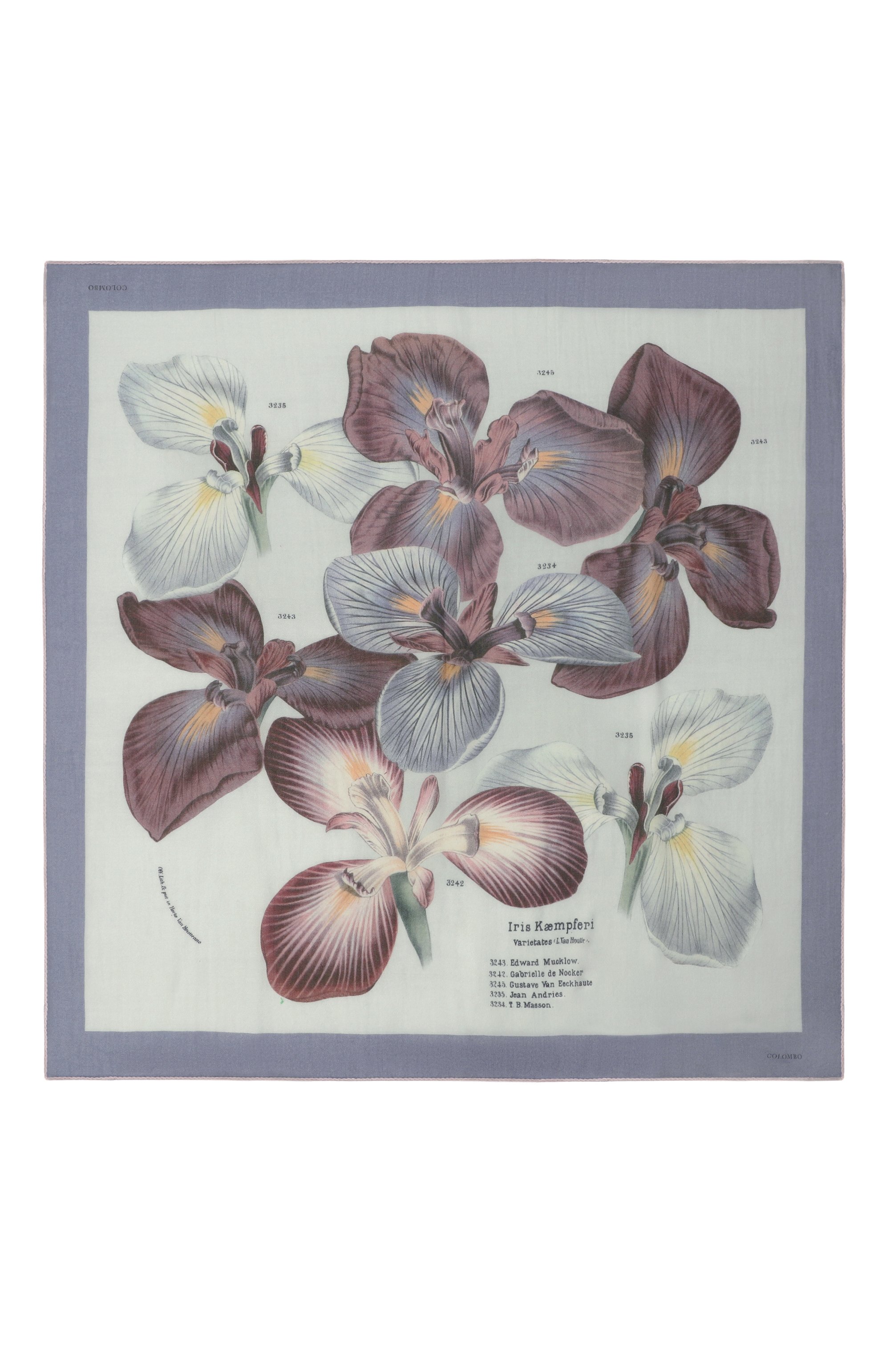 Платок из кашемира и шелка COLOMBO, арт. S7/90X90/2461-U-MP, фото 4