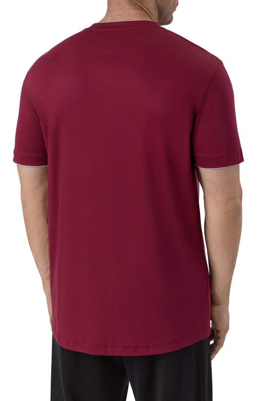 Хлопковая футболка Van Laack VL-PIL0S-F/180031/3XL-6XL Розовый  VL-PIL0S-F/180031/3XL-6XL Фото 4