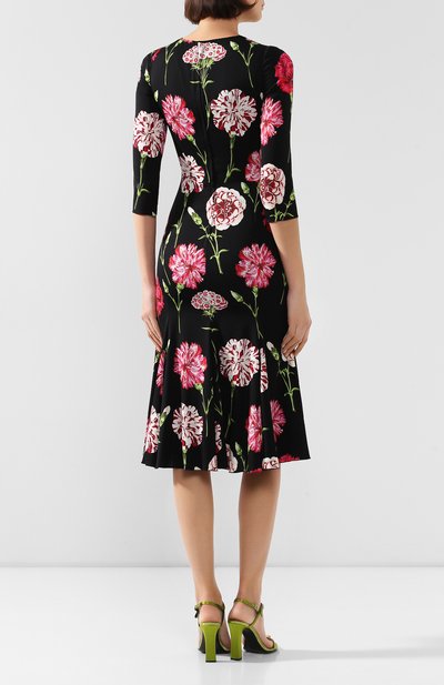 Шелковое платье DOLCE & GABBANA, арт. F66B0T/FSAY7, фото 4
