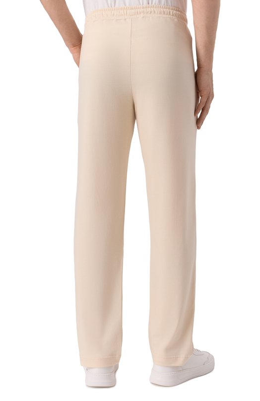 Хлопковые домашние брюки Zimmerli 1357-21143 Бежевый  1357-21143 Фото 4