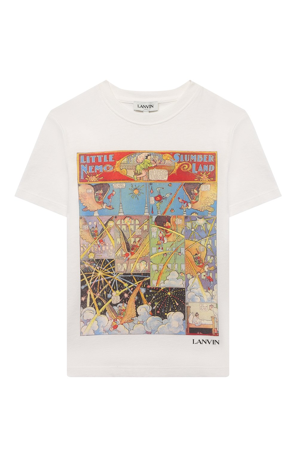 Хлопковая футболка LANVIN, арт. N25028, фото 1