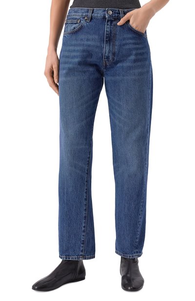 Джинсы TOTEME синего цвета по цене 39950 руб., арт. 221-232-741/405, фото 3 Джинсы TOTEME, арт. 221-232-741/405, фото 3