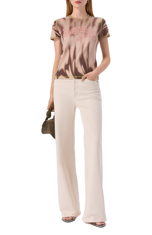 Хлопковая футболка Diesel A21771/0EPCP Разноцветный  A21771/0EPCP Фото 2