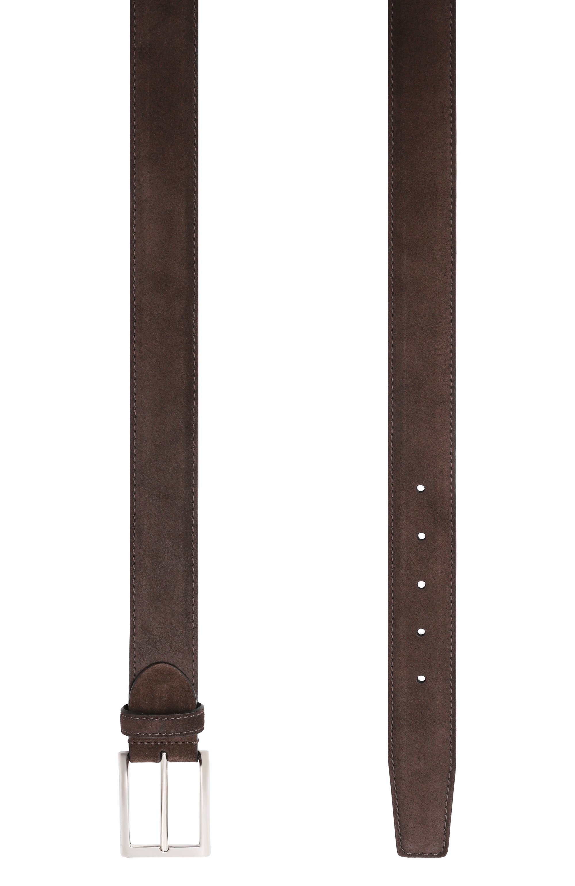 Замшевый ремень BARRETT темно-коричневого цвета по цене 31700 руб., арт. 31B330.56/LIGHT CASHEMERE, фото 3 Замшевый ремень BARRETT, арт. 31B330.56/LIGHT CASHEMERE, фото 3