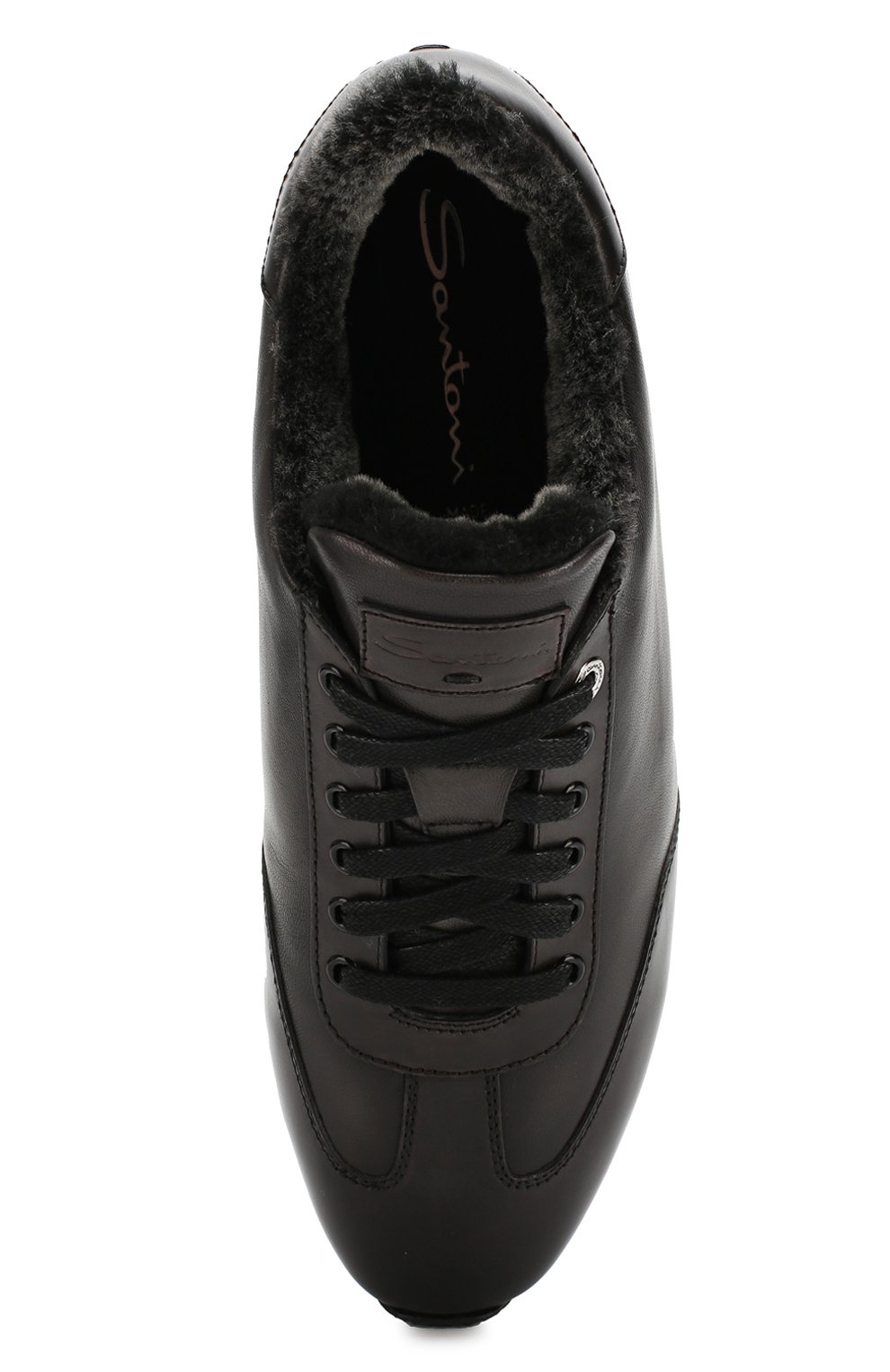 Кожаные кроссовки SANTONI, арт. MBLC21185NGNPKSTG62, фото 5