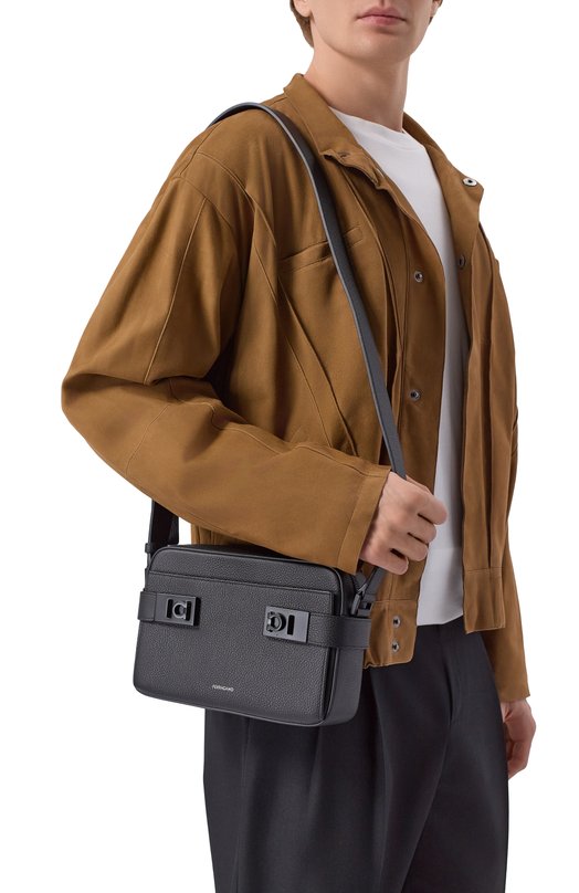 Сумка Twins Ferragamo 241304/763 Чёрный  241304/763 Фото 2