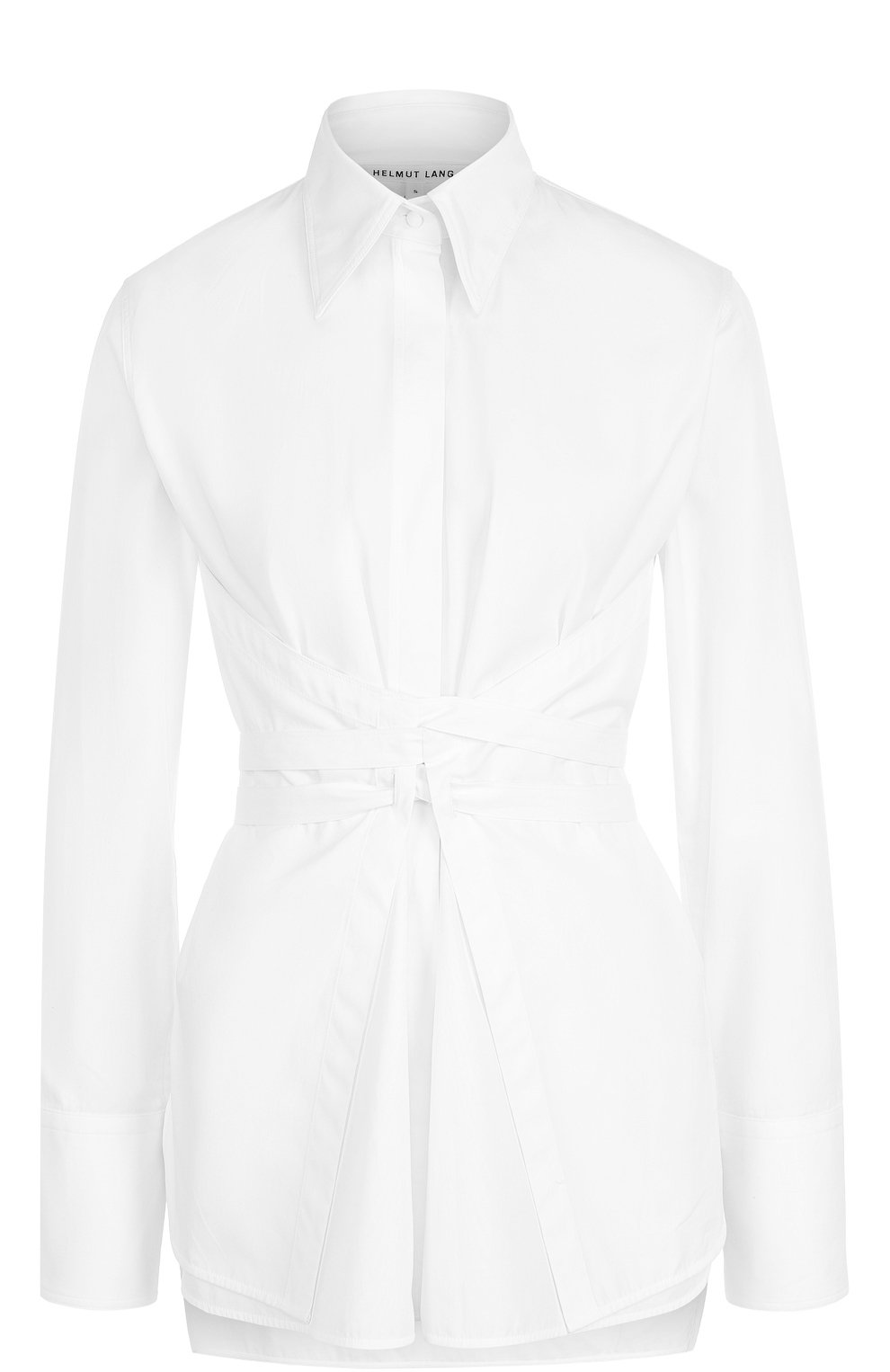 Приталенная хлопковая блуза HELMUT LANG, арт. H07HW516, фото 1