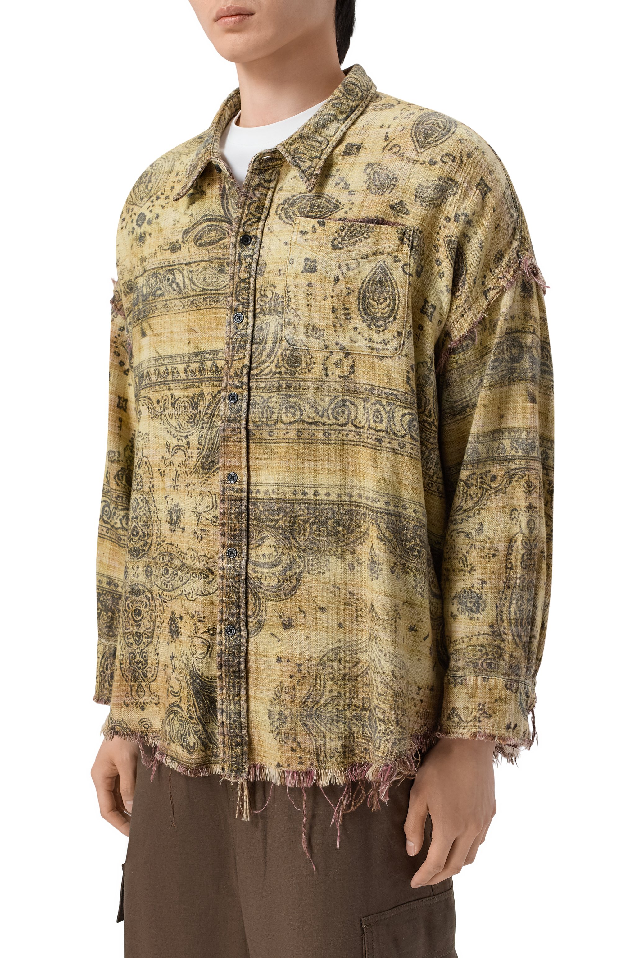 Хлопковая рубашка R13, арт. R13WR075-R793B, фото 3