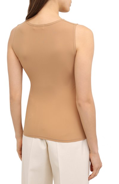 Топ JIL SANDER бежевого цвета по цене 26350 руб., арт. JSCR705036-WR477108, фото 4 Топ JIL SANDER, арт. JSCR705036-WR477108, фото 4