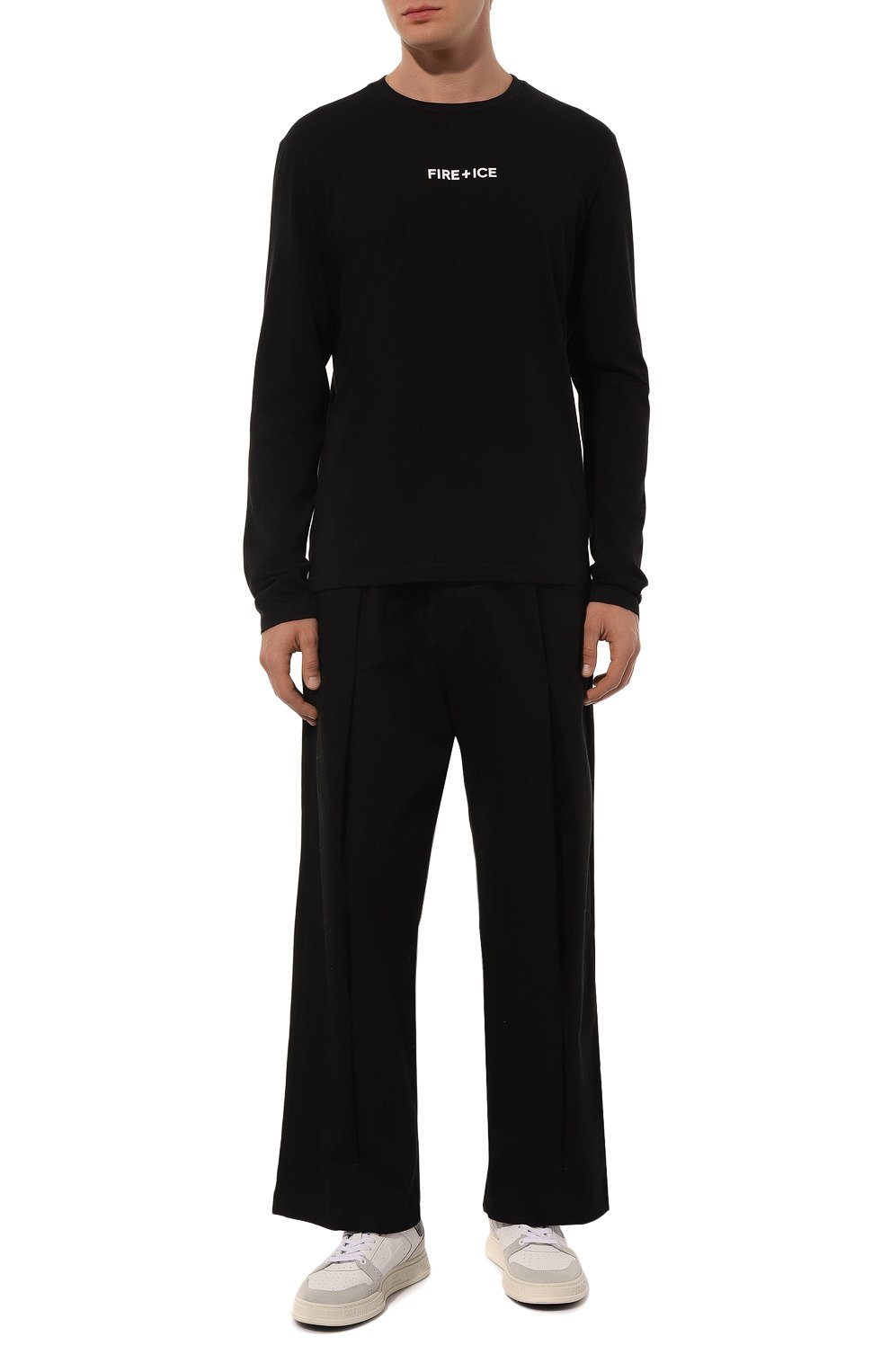 Хлопковый лонгслив BOGNER FIRE+ICE черного цвета по цене 14100 руб., арт. 54307030, фото 2 Хлопковый лонгслив BOGNER FIRE+ICE, арт. 54307030, фото 2