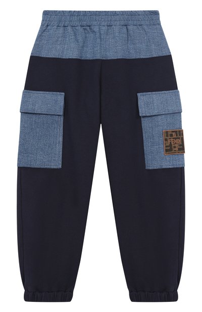 Хлопковые джоггеры FENDI, арт. JMF570/5V0/8A-12+