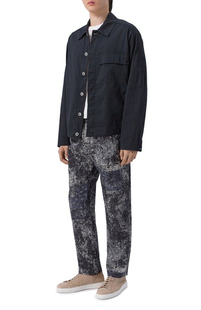 Брюки изо льна и хлопка WHITE SAND, арт. 26SU66/294, фото 2