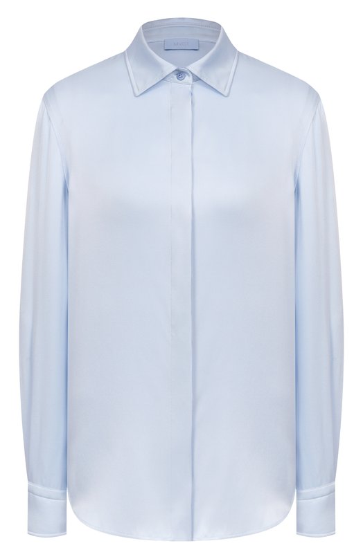 Атласная блузка MVST M25.1PW.B004 Голубой M25.1PW.B004