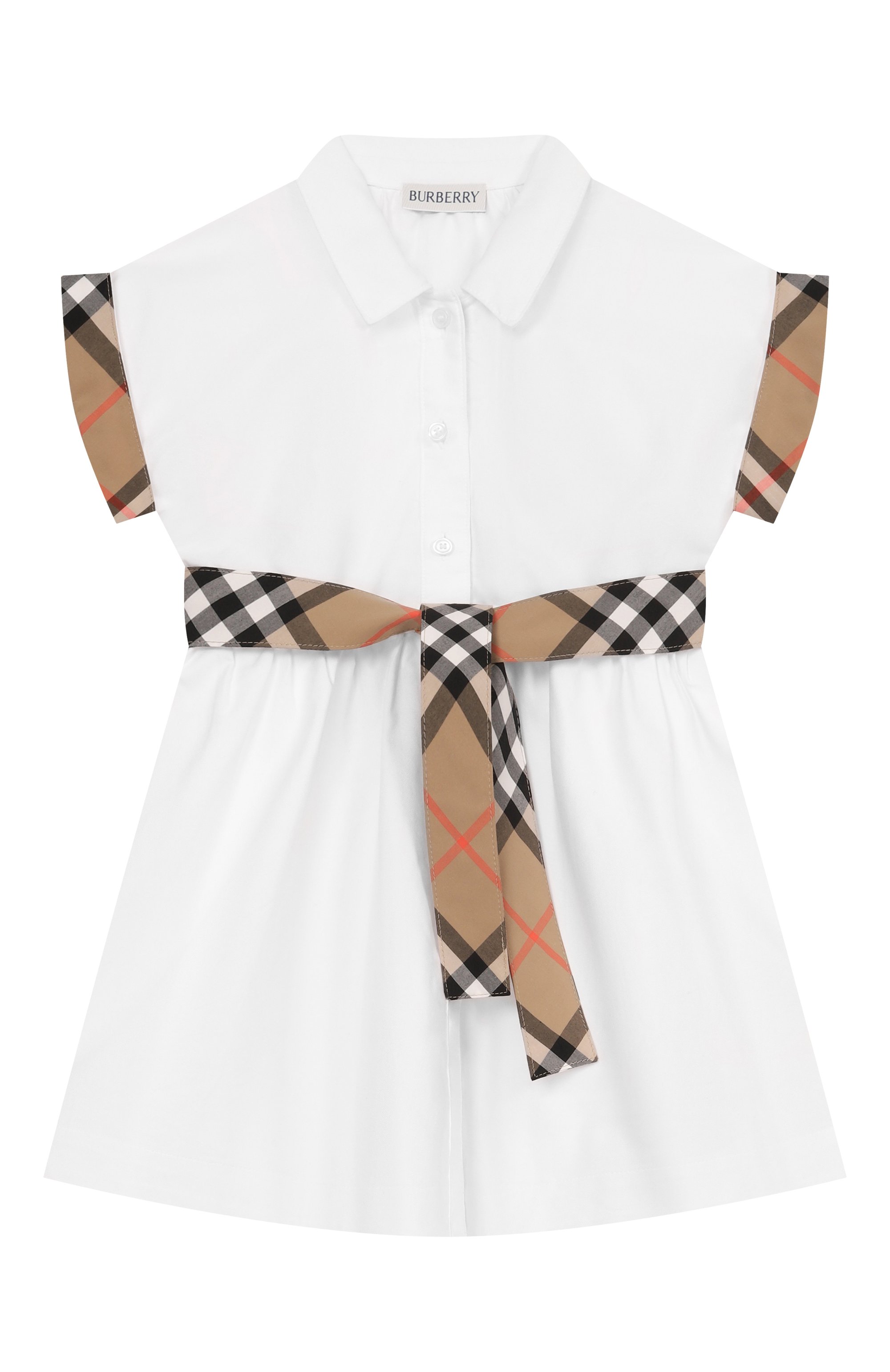 Хлопковое платье BURBERRY, арт. 8121228, фото 1