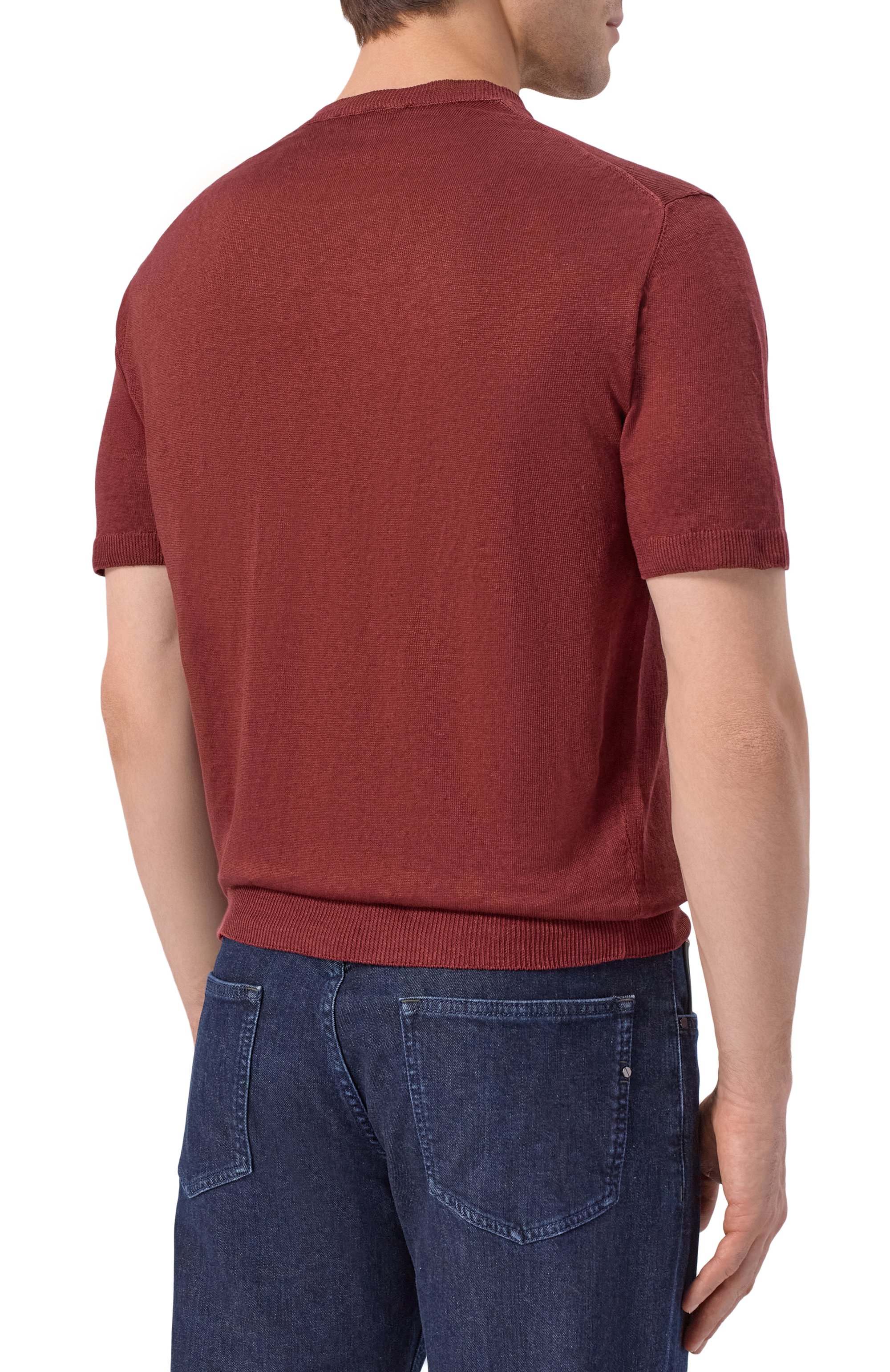 Льняной джемпер CORNELIANI, арт. 27M571/2725135, фото 4