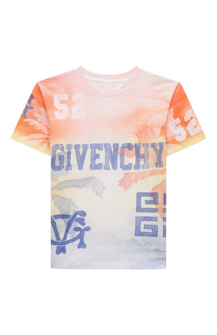 Хлопковая футболка GIVENCHY, арт. H30263/6A-12A, фото 1
