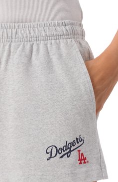 Хлопковые шорты sporty & rich x la dodgers SPORTY AND RICH, арт. SH037627666GY03, фото 5
