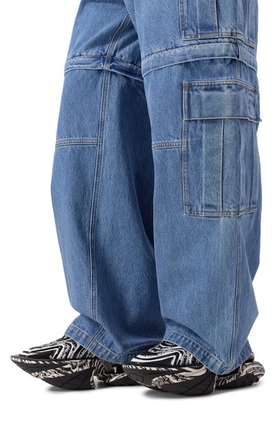 Комбинированные кроссовки unicorn wave BALMAIN, арт. EM1VI362/KRCT, фото 3