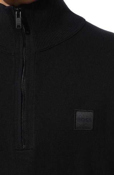 Джемпер из хлопка и кашемира BOSS ORANGE, арт. 50494387, фото 5