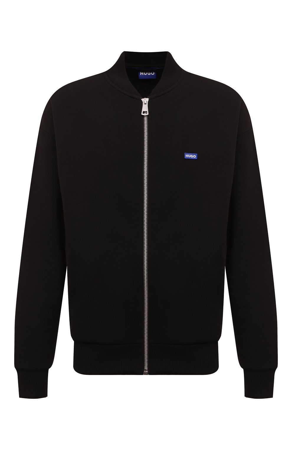 Хлопковая толстовка HUGO BLUE черного цвета по цене 17950 руб., арт. 50522366, фото 1 Хлопковая толстовка HUGO BLUE, арт. 50522366, фото 1