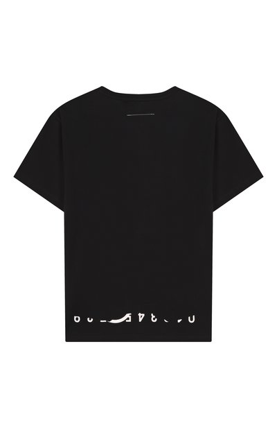 Хлопковая футболка MM6, арт. M60986/MM02Y, фото 2