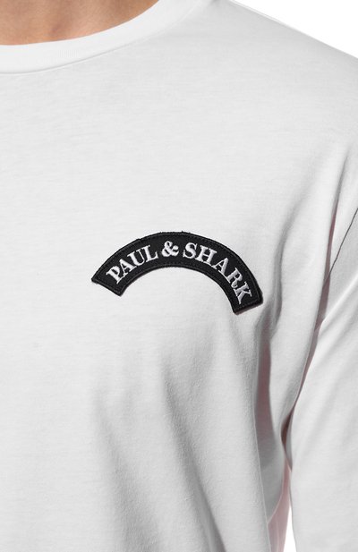 Хлопковый лонгслив PAUL&SHARK, арт. 22411587, фото 5
