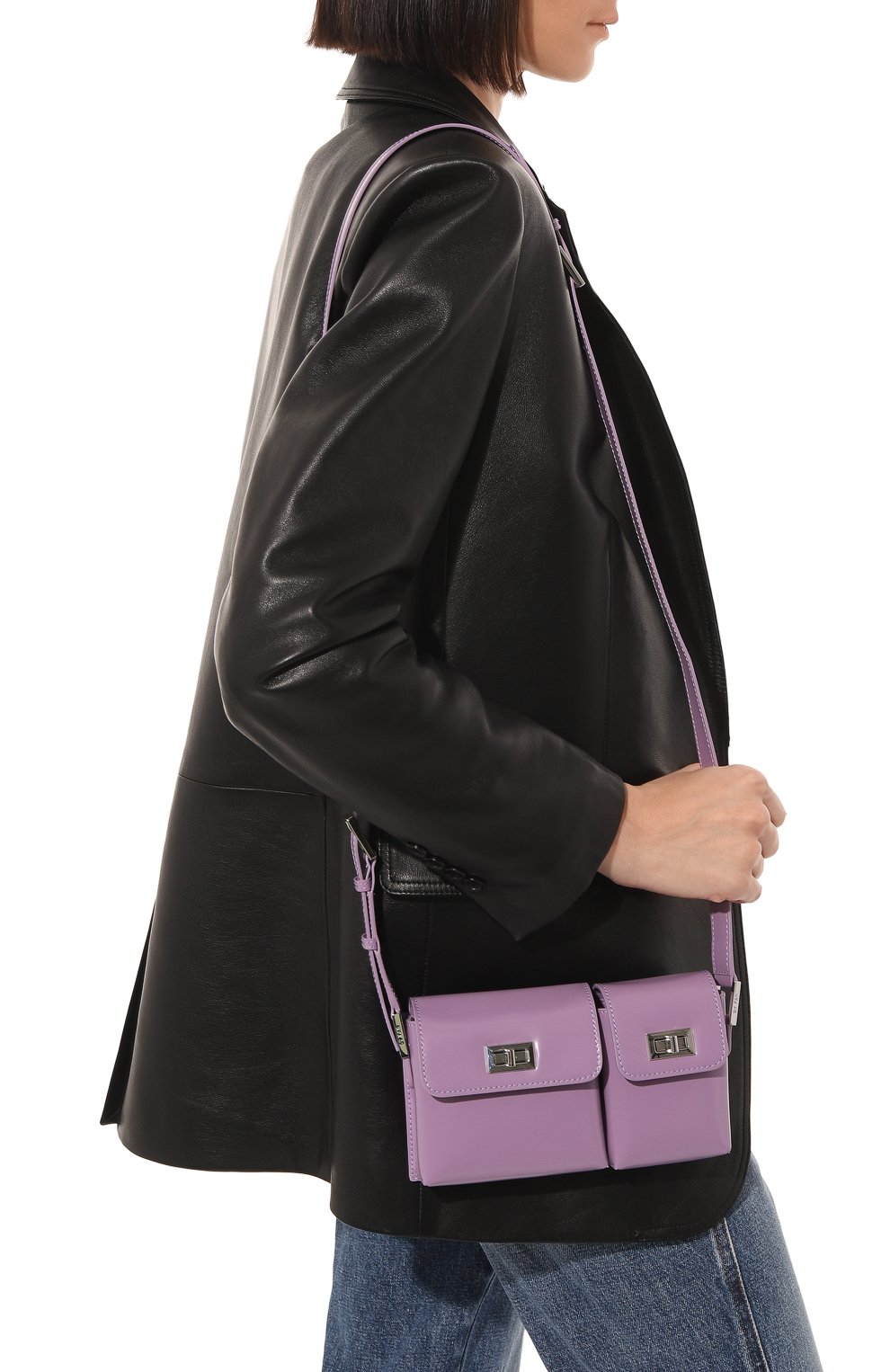 Сумка billy baby BY FAR, арт. 23CRBABYB0PRHWSMA, фото 2