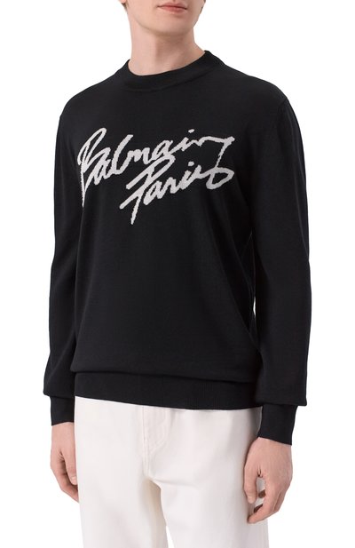 Шерстяной джемпер BALMAIN, арт. GH1KD000/KJ61, фото 3