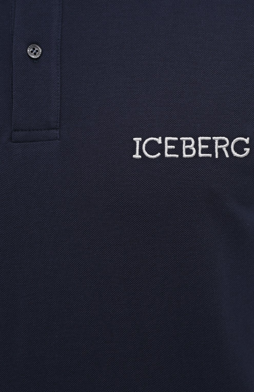 Хлопковое поло ICEBERG, арт. 21E I1P0/F032/6310, фото 5