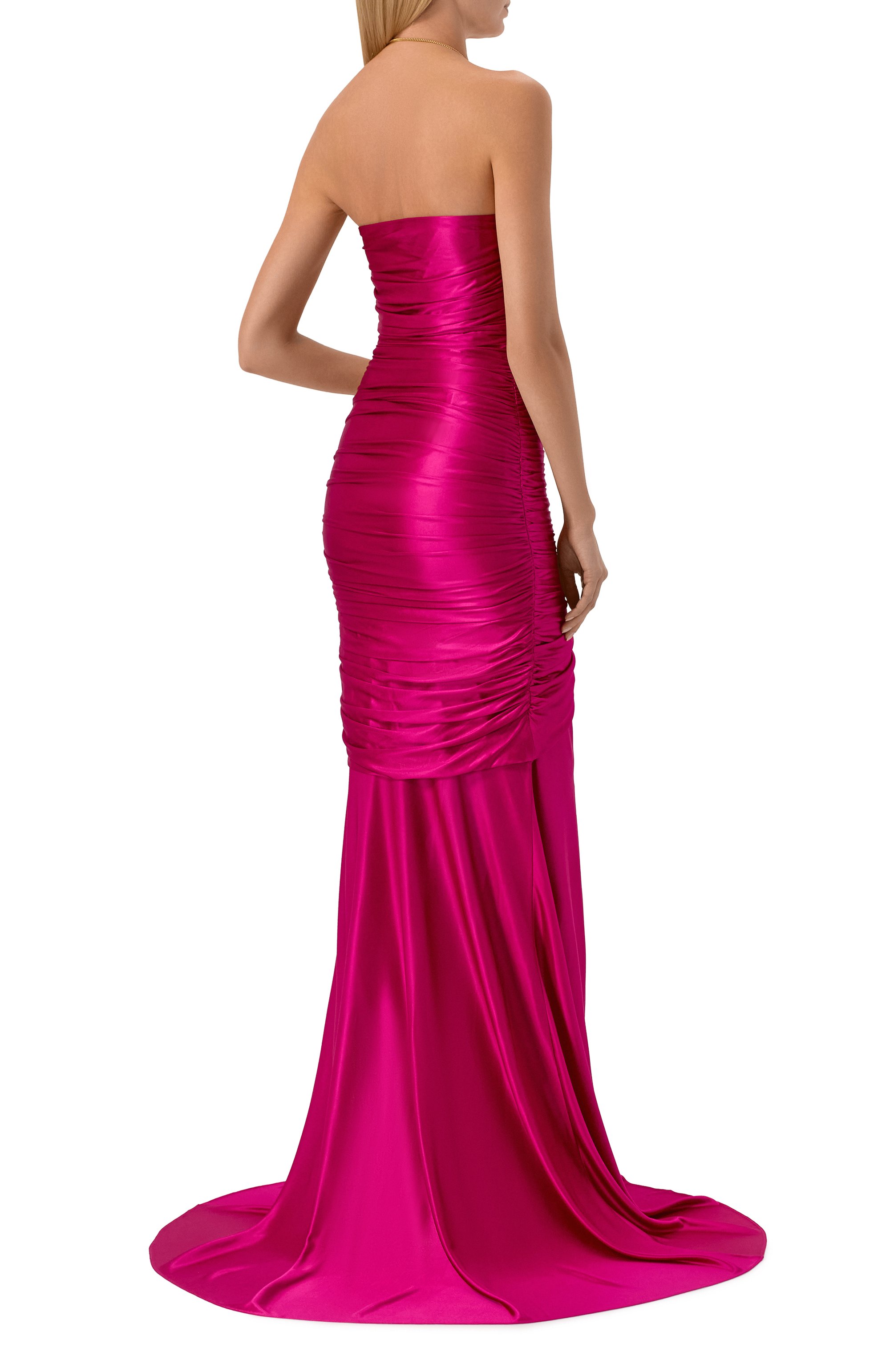 Платье из вискозы BALMAIN, арт. GF1RM370/JK74, фото 3