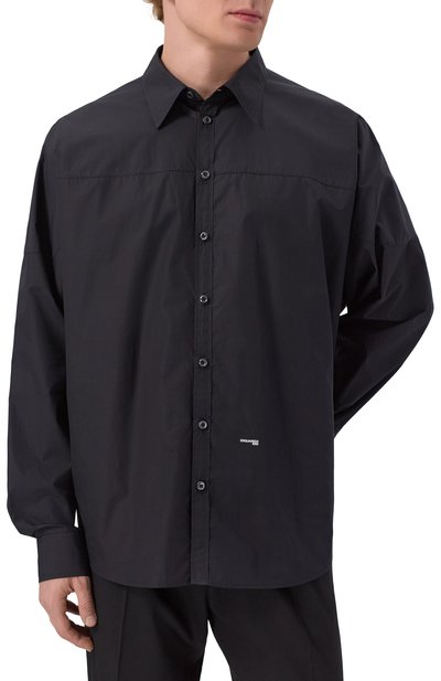 Хлопковая рубашка DSQUARED2, арт. S71DM0776/D35222, фото 3